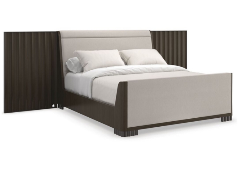 Caracole Philippines Slow Wave Kg Bed With Wing Panels