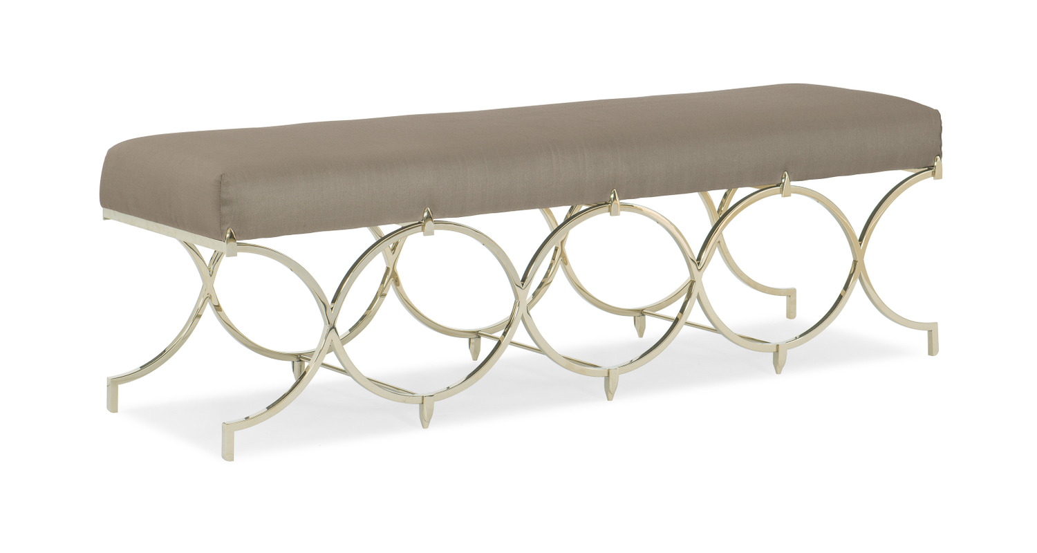 Caracole Philippines Infinite Possibilities Bench (Velveteen Fabric)