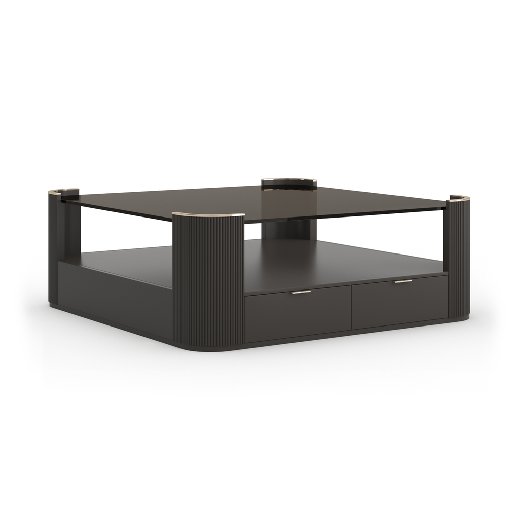 Caracole Philippines LOVE SQUARE COCKTAIL TABLE - DARK CHOCOLAT