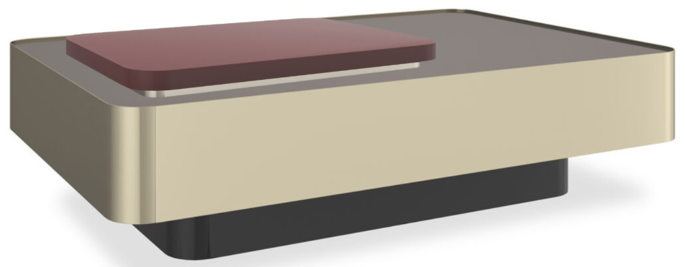 Caracole Philippines PERIPHERY COCKTAIL TABLE WITH SQUARE ACCENT TRAY