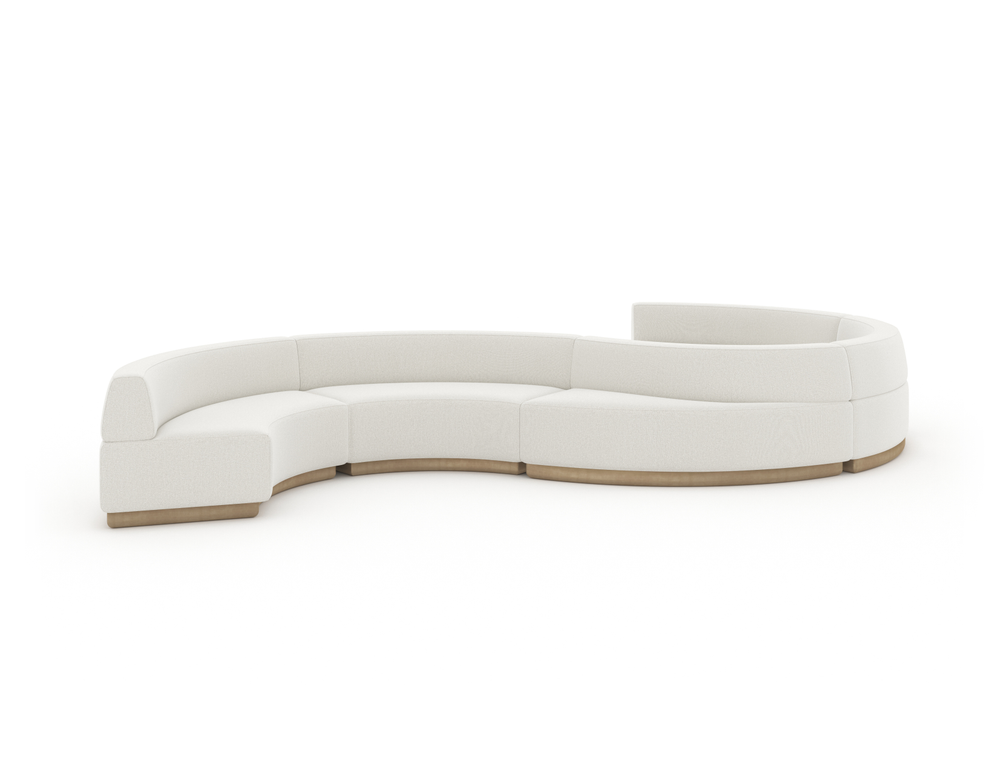 Caracole Philippines Crescent Sectional Sofa